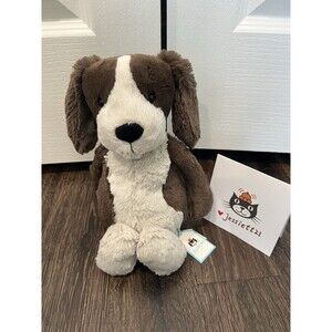 Jellycat Bashful Fudge Puppy Medium 100%Authentic NWT US SHIP FAST
